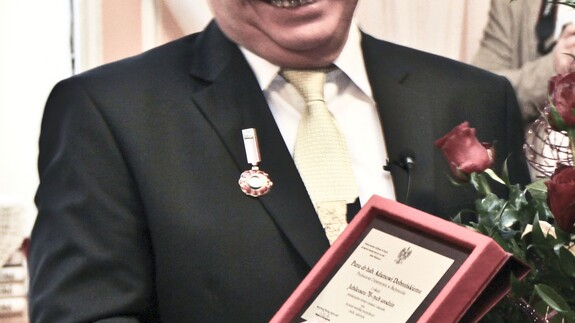 Prof. Adam Czesław Dobroński nagrodzony