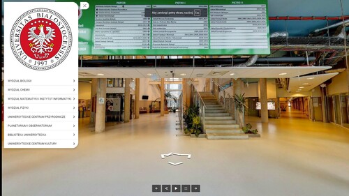 Take a virtual walk around the Campus of the University of Bialystok