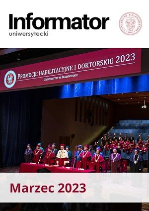 Informator uniwersytecki 2023 - okładka