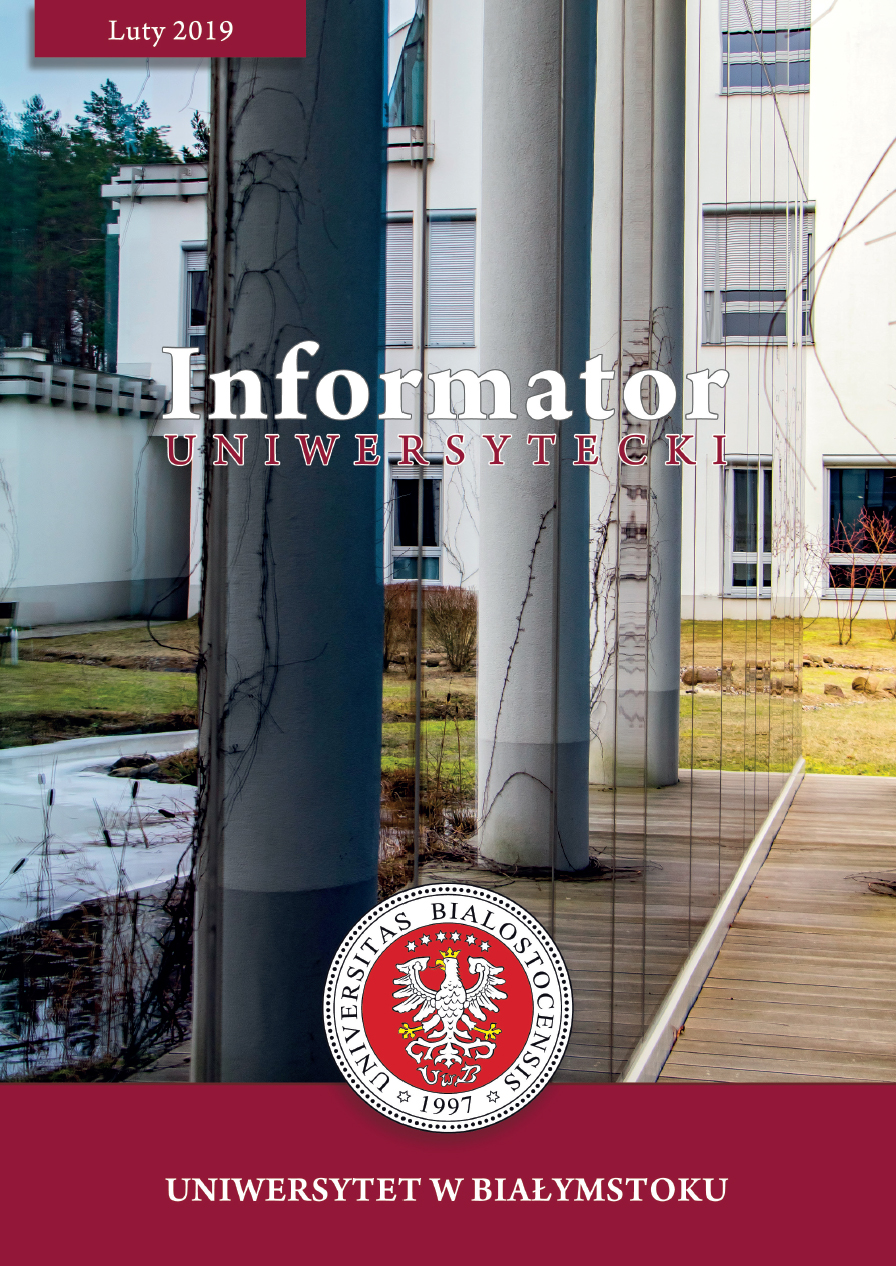 Informator uniwersytecki 2019 - okładka