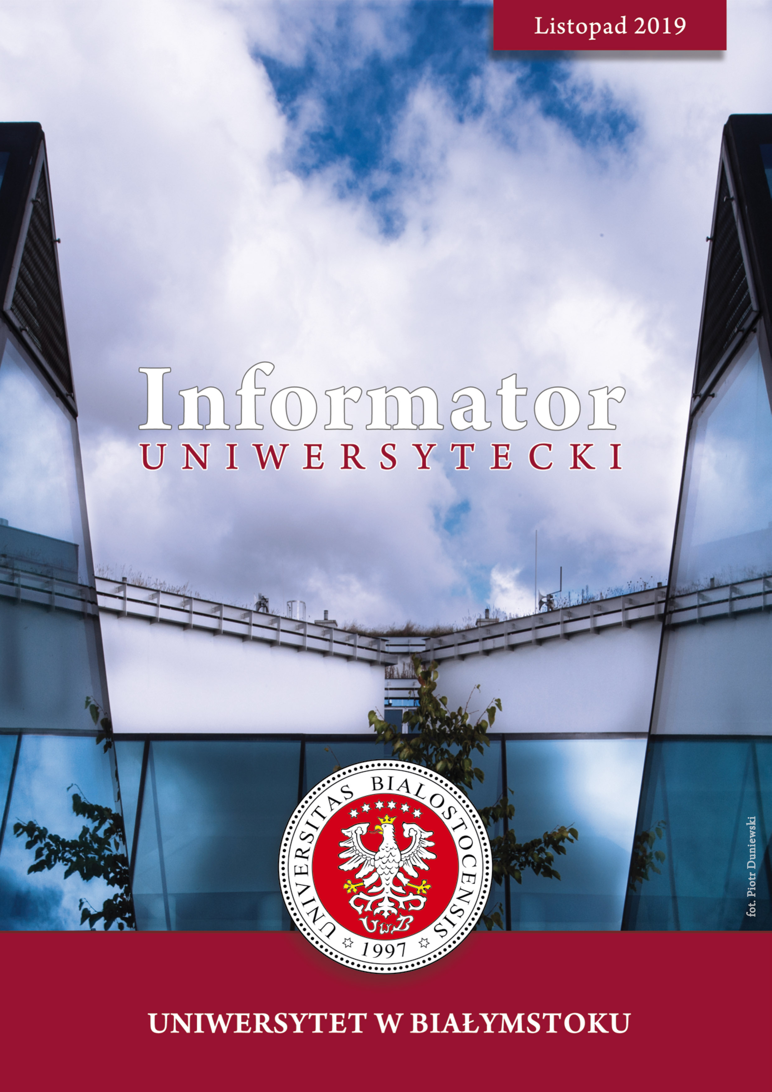 Informator uniwersytecki 2019 - okładka