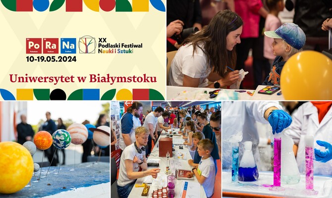 Uniwersytet w Białymstoku zaprasza na XX Podlaski Festiwal Nauki i Sztuki