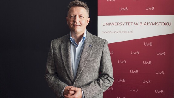 prof. dr hab. Mariusz Popławski, dziekan Wydziału Prawa Uniwersytetu w Białymstoku